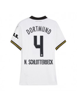 Borussia Dortmund Nico Schlotterbeck #4 Zenski Rezervni Dres 2024-25 Kratak Rukavima